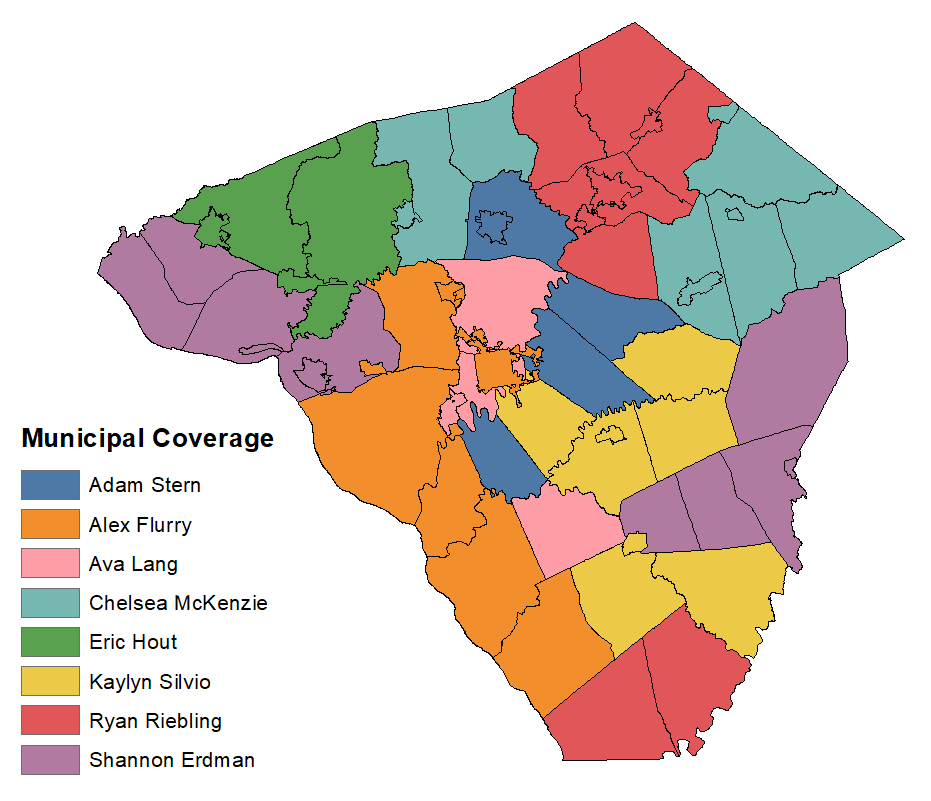 Municipal Coverage Map